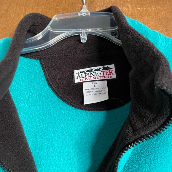 Alpine trek 3/4 zip polar fleece sz L - Picture 2 of 3